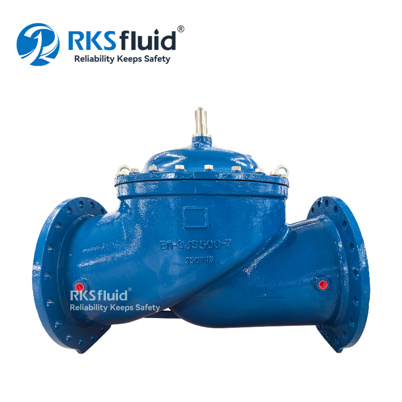 RKSfluid válvula de control de flujo de presión de tratamiento de agua personalizada