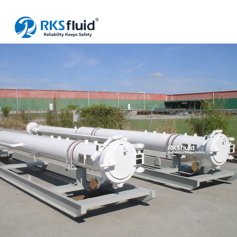 Sistema de limpieza de tuberías ASME B31.8 Lanzador y receptor de cerdos