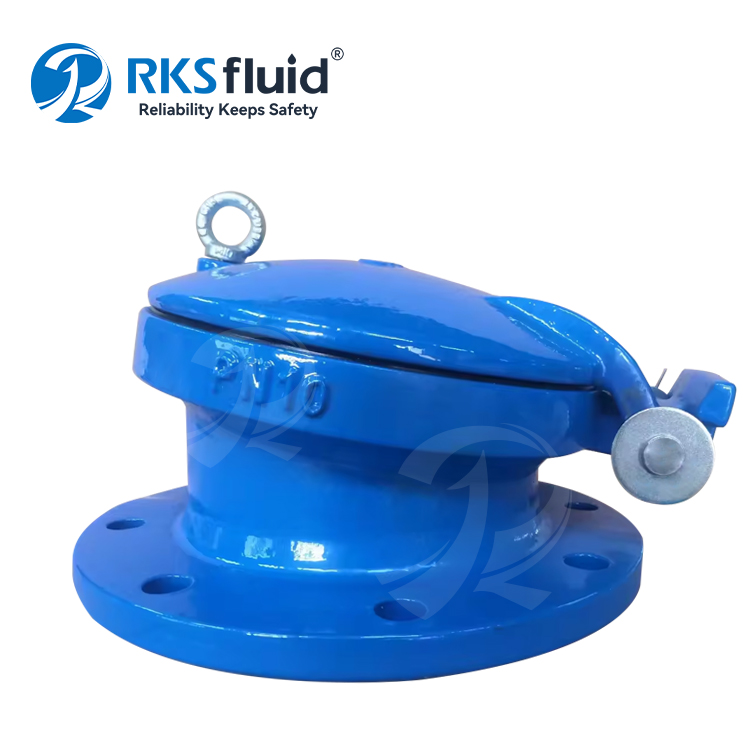 RKSfluid Check Valve Factory DN200 ductile iron Flap Check Valve PN10 for Water