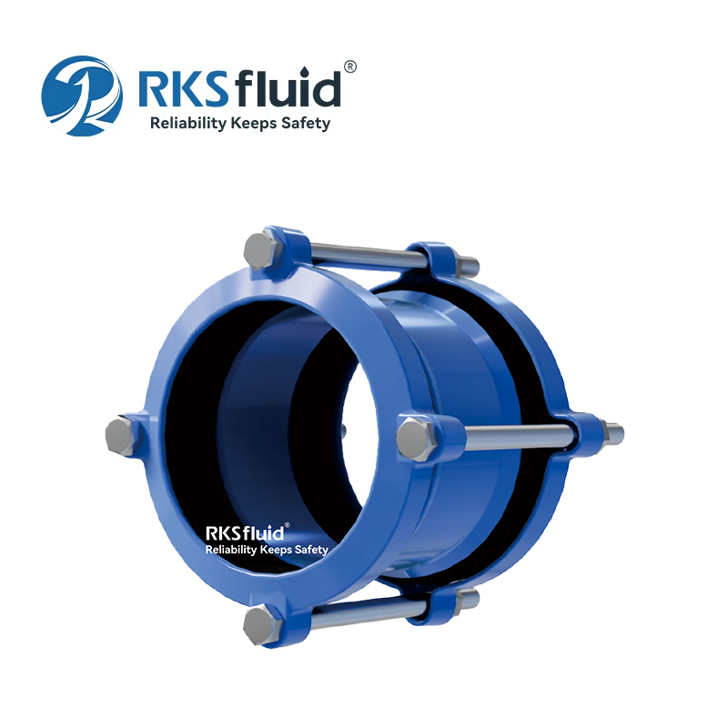 中国メーカーダクタイル鋳鉄 HDPE パイプチューブユニバーサルワイドレンジフレキシブルジョイント軽量パイプジョイント用