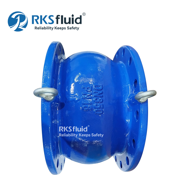 RKSfluid Válvula de retención de boquilla con brida DI DN350 PN16 para agua