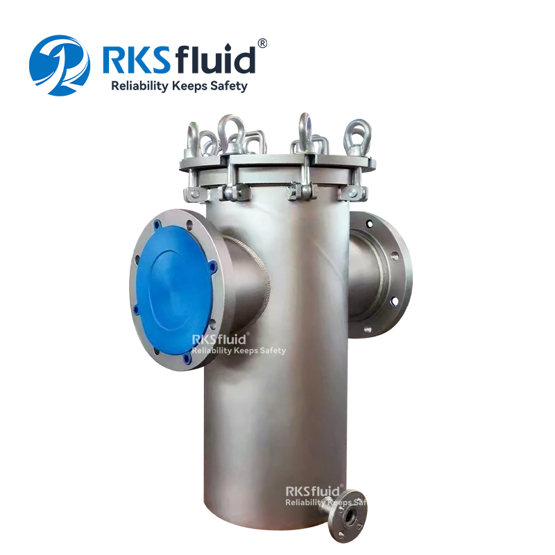 Korbfilter für Industrierohrleitungen, DN15–DN800, 0,25–16 MPa