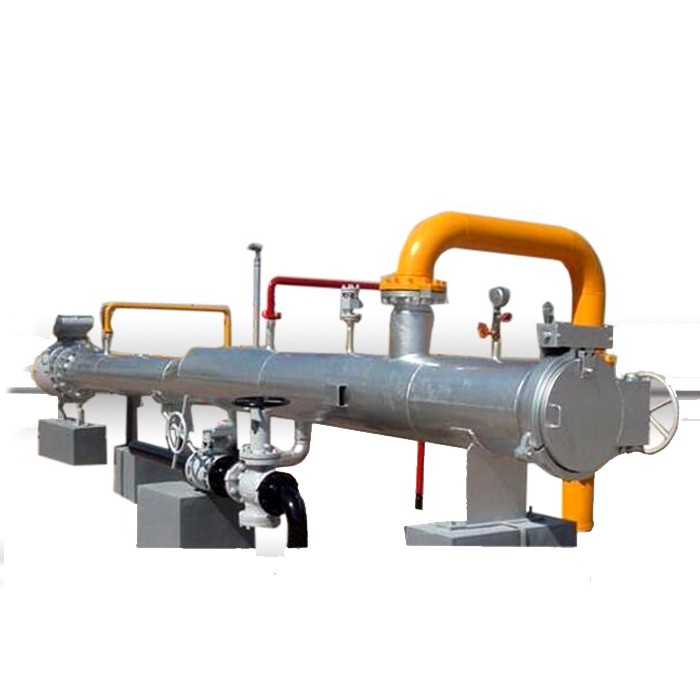 ASME B31.8 Pig Launcher and Pig Receiver with Quick Opening Closure for Oil and Gas Pipeline Skid Mounted Custom Design