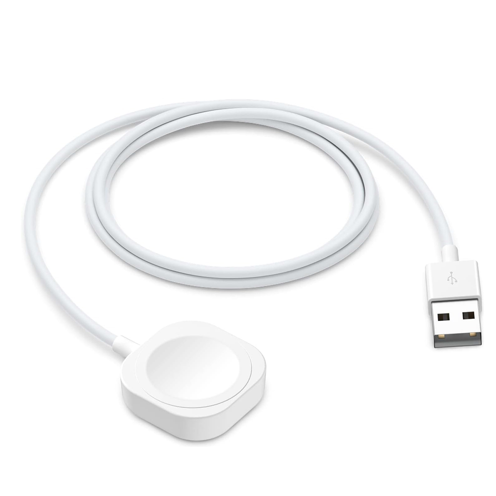 Factory Price Magnetic Wireless Watch Charger With USB Cable for all iWatch Automatically Attaching For Seamless Charging (MH-D30C)