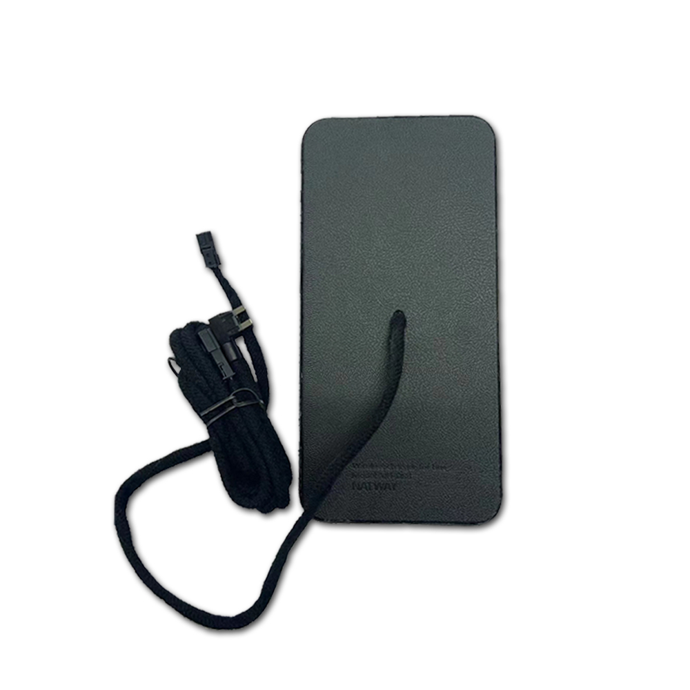 Customizable PU Material Fast Wireless Charging Pad For Buses or Other Vehicles Support DC12-24V Input Charging (MH-D88)