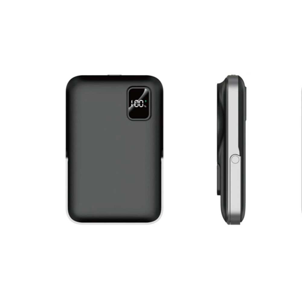 3 σε 1 10000 mAh Magnetic MagSafe Wireless Charging Power Bank με αναδιπλούμενη μεταλλική βάση στήριξης τηλεφώνου για iPhone iWatch Earbuds (MH-P70)