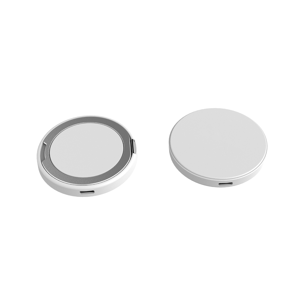 私人模具可折叠磁性 MagSafe 快速无线充电器带铝合金支架手机支架 (MH-D47)