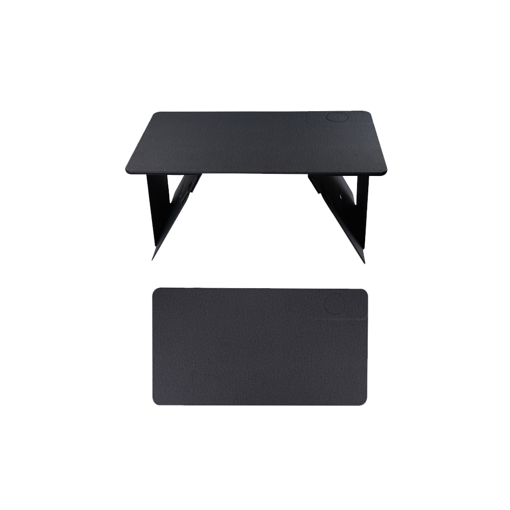 多功能可折叠磁性无线充鼠标垫桌小电脑桌带DE三角支架办公用(MH-D90)