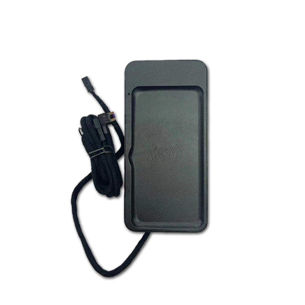 Customizable PU Material Fast Wireless Charging Pad For Buses or Other Vehicles Support DC12-24V Input Charging (MH-D88)