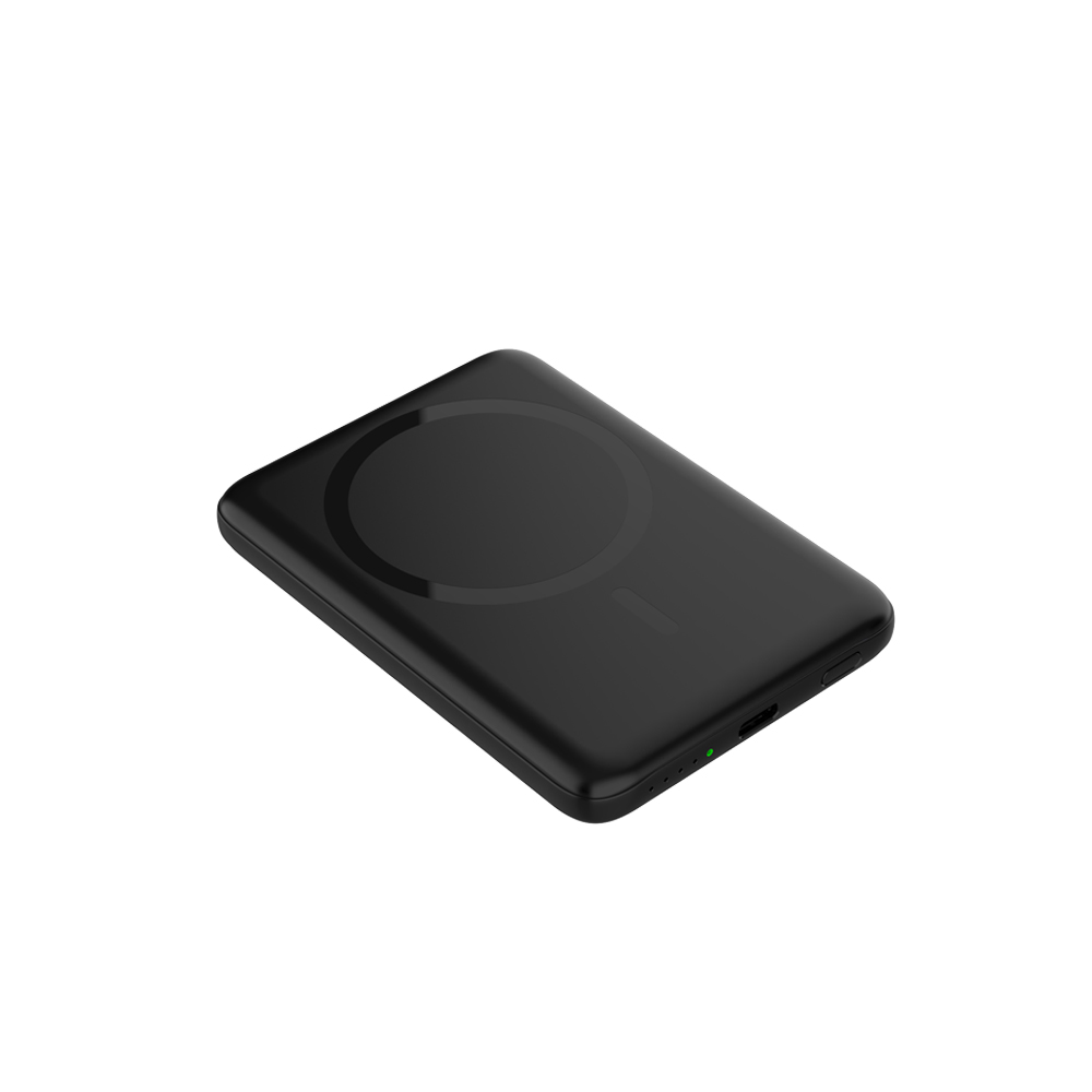 轻巧和紧凑的5000mAh无线充电器电源库，带15W快速充电和磁性电池组（MH-P21）