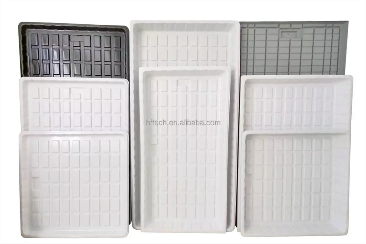 Plastique noir blanc ABS 3x6 4x4 4x8 fourrage hydroponique développer le fabricant de table d'inondation