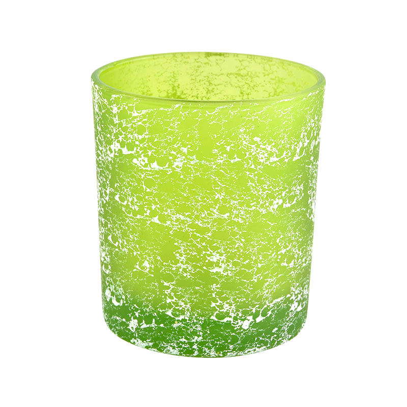 hot sale luxury glass candle jars with home decorative