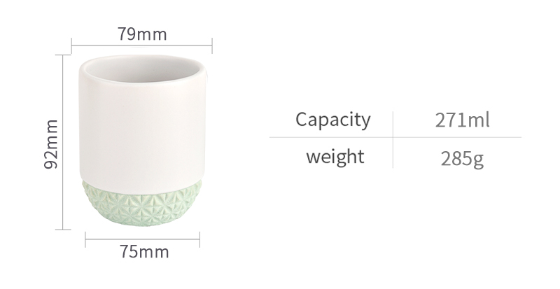 Wholesale Luxury 9oz Empty Ceramic Candle Containers Jars Wholesale Luxury 9oz Empty Ceramic Candle Containers Jars