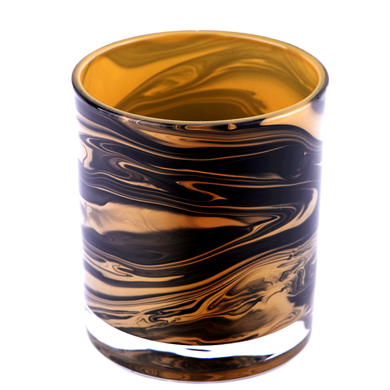 8oz 10oz glass candle jar with home decor wholesale