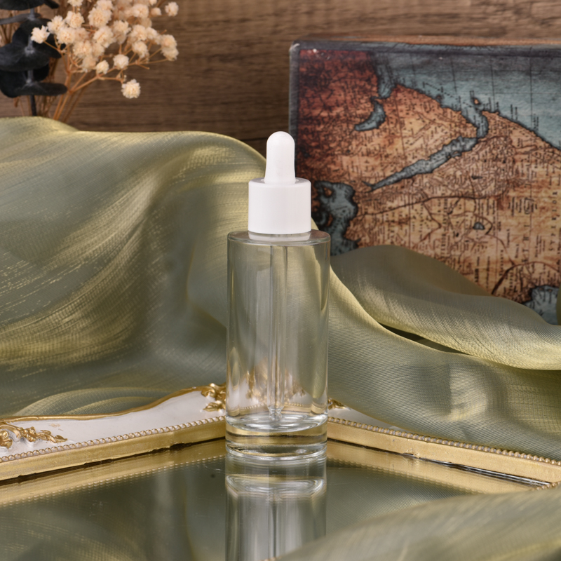 70ml clear perfume glass bottle with cap wholesale