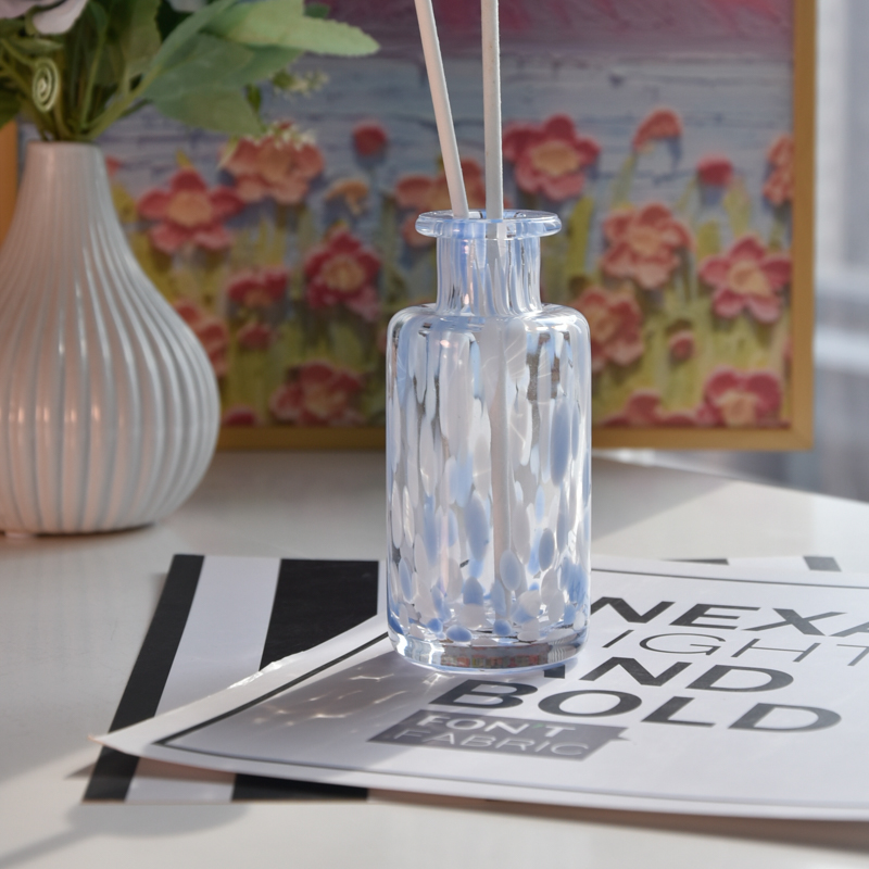 custom luxury empty glass bottles with home decor