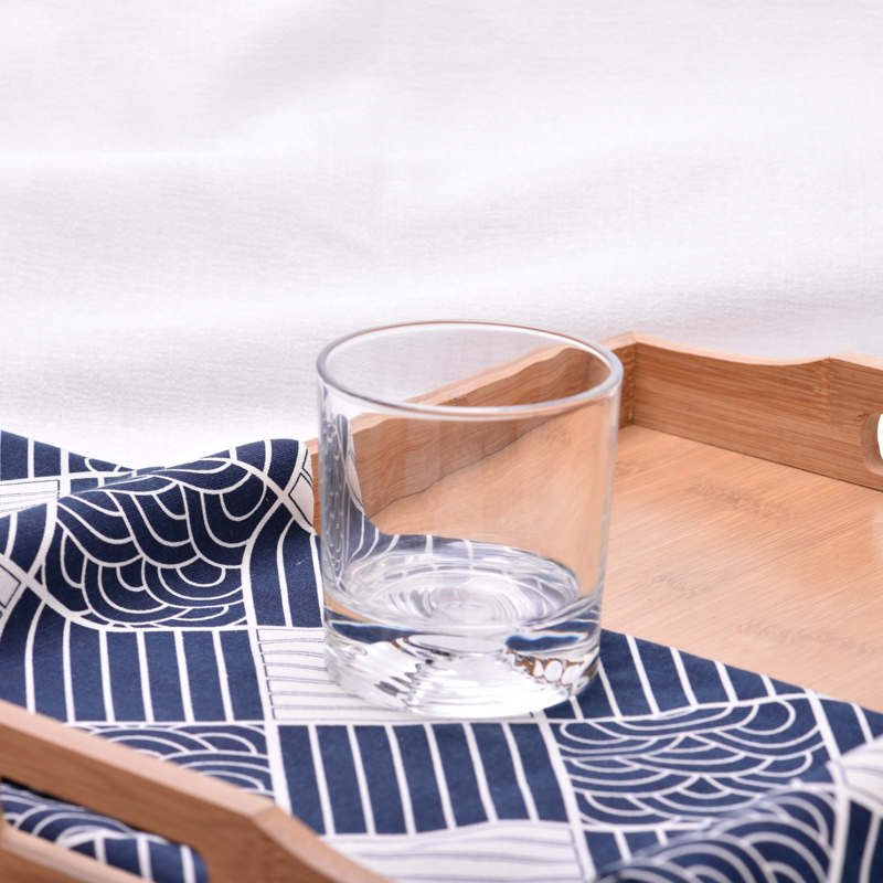 Customized 278ml 10oz Glass Candle Holders Wholesale