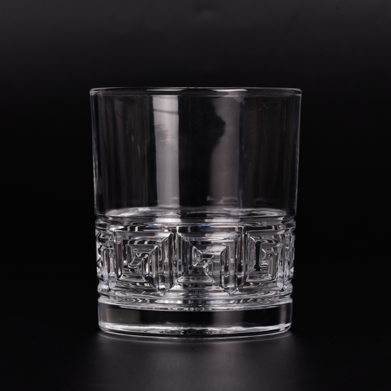 380ml 13oz Glass Candle Holders Unique Glass Candle Vessels Manufacturer