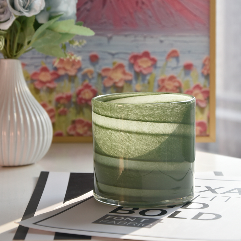 Home Decoration Straight Side Glass Candle Containers Candle Glass Jars Wholesale Home Decoration Straight Side Glass Candle Containers Candle Glass Jars Wholesale