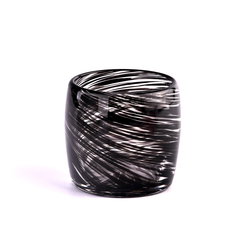 Unique Manual Glass Candle Vessels