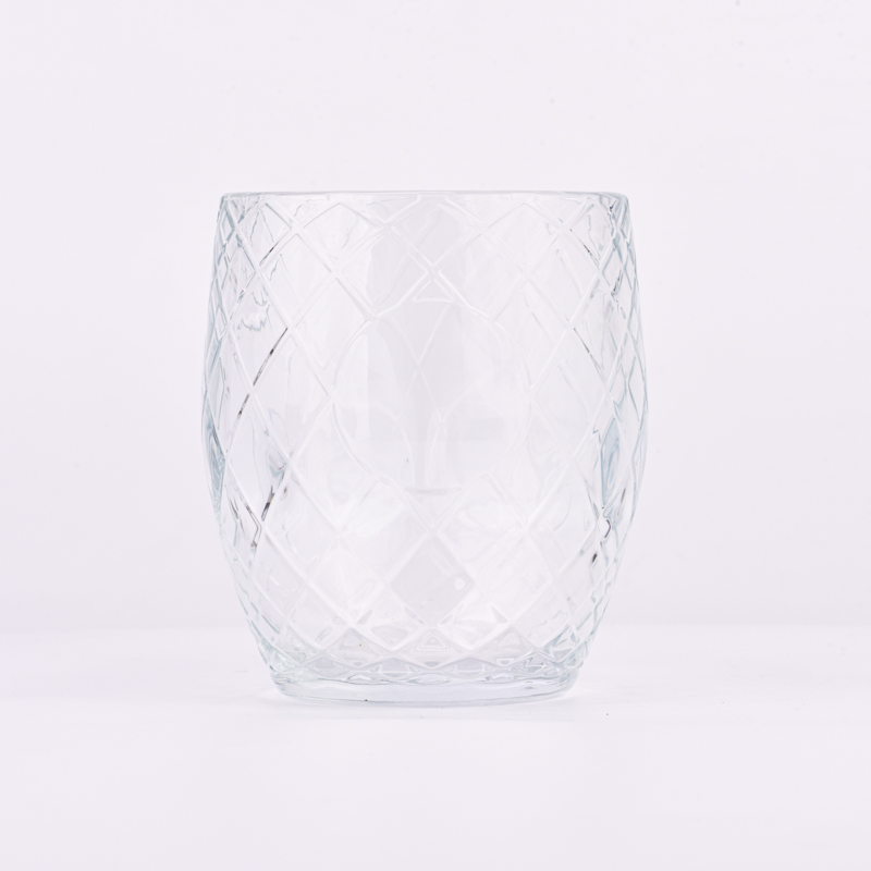 Diamond Glass Candle Vessels Wholesale Diamond Glass Candle Vessels Wholesale
