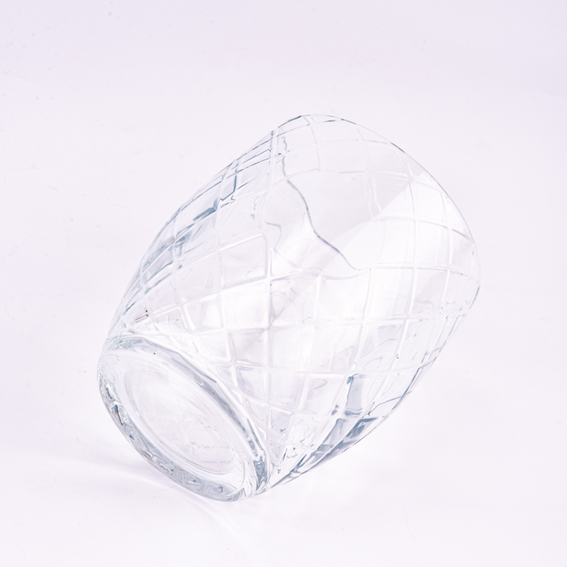 Diamond Glass Candle Vessels Wholesale Diamond Glass Candle Vessels Wholesale