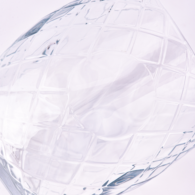 Diamond Glass Candle Vessels Wholesale Diamond Glass Candle Vessels Wholesale