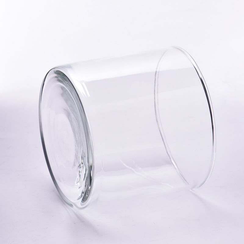 clear thin wall glass candle jars supplier