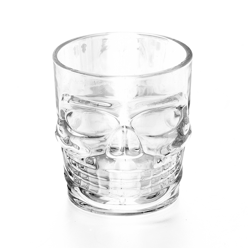 Skull Glass Vessels For Candle Making