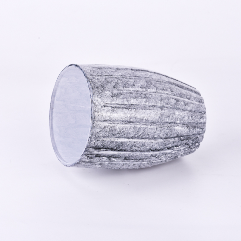 Wholesale Empty Luxury Glass Candles Jar For Wedding Decoration