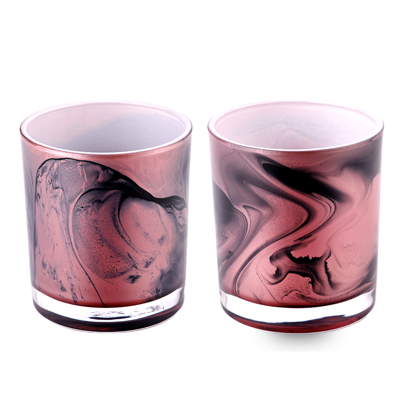 Customized Empty Glass Candle Vessels Wholesale