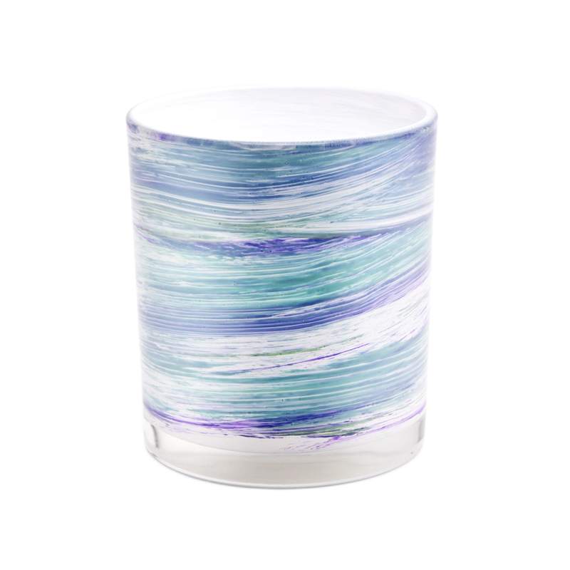 Lovely Glass Candle Jars 8oz Glass Candle Holders