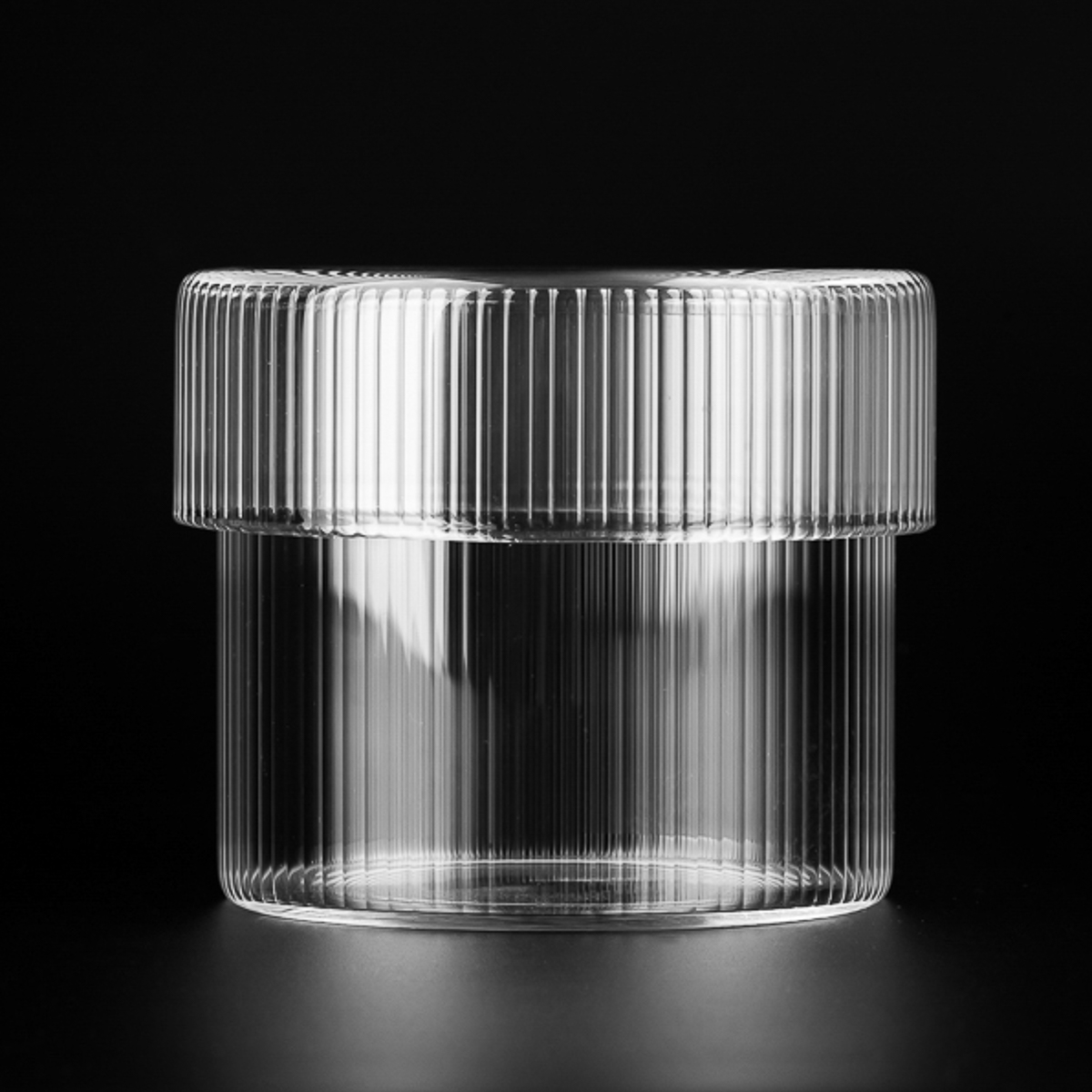 Hot Sale Popular Borosilicate Glass Candle Jar With Lids