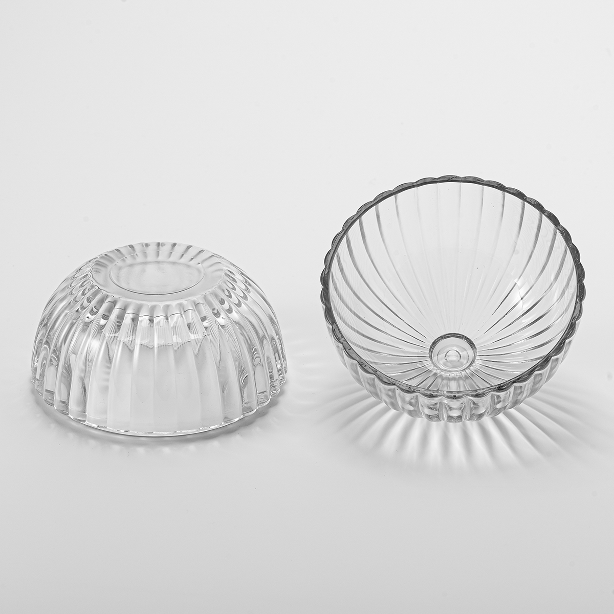 Popular Round Ball Glass Candle Vessels With Lids Glass Candles Wholesale