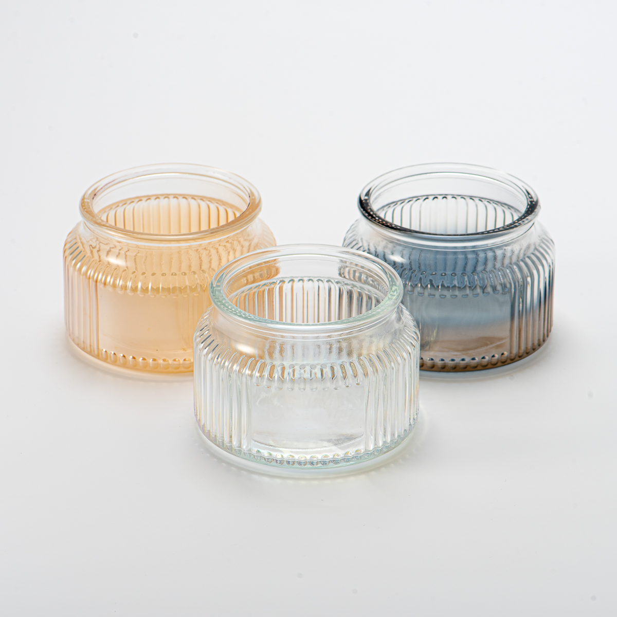 Private Label Glass Candle Container Glass Candle Jars Supplier