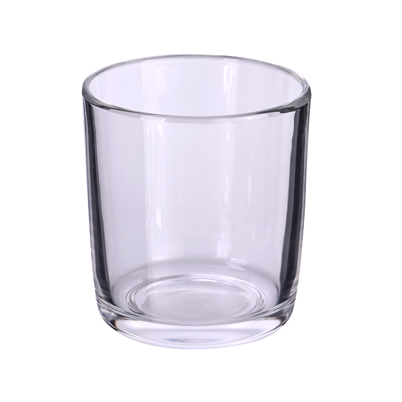 Custom Color Brand Logo 8oz 280ml Glass Candle Holders