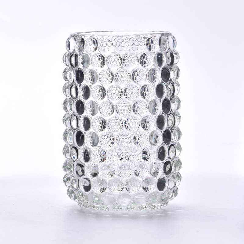 Spots Glass Candle Holders Dots Glass Candle Jar