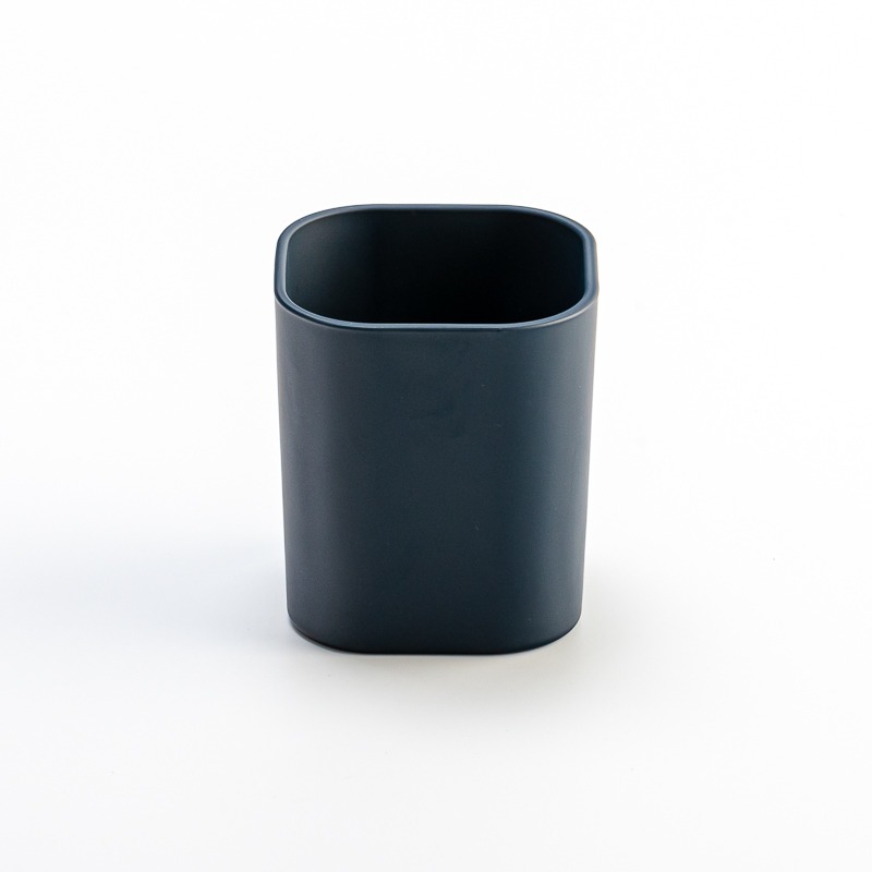 Matte square Glass for Candle Making with home decor