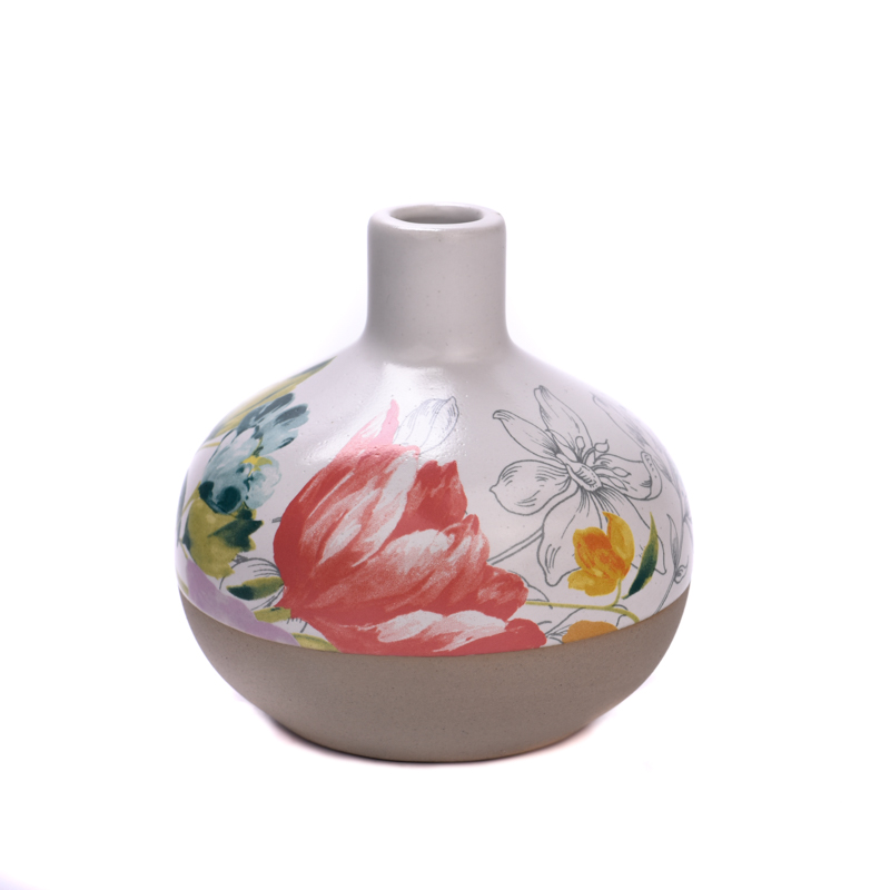 Custom Beautiful Modern Design Ceramic Diffuser Bottles Reed Diffuser Bottles Wholesale