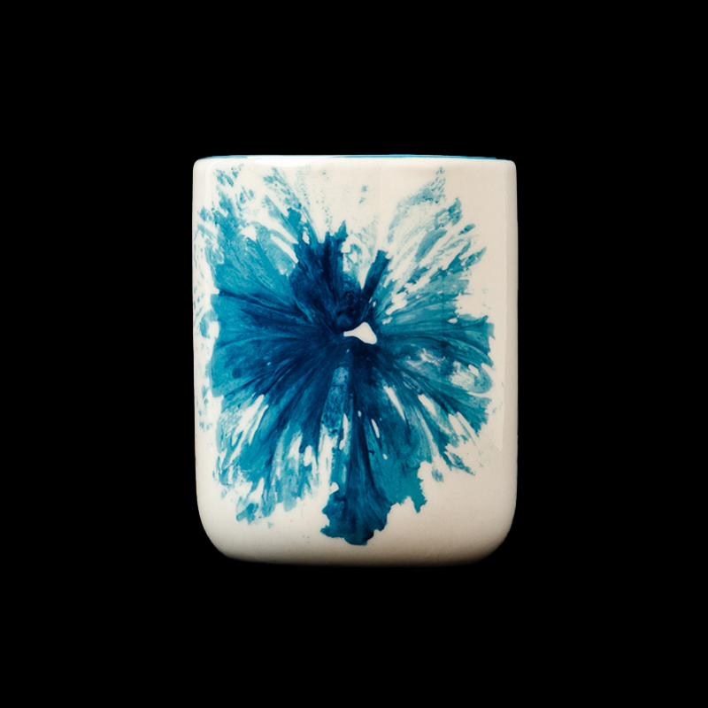 5oz New Design Candle Holder Ceramic Candle Vessels Wholesale