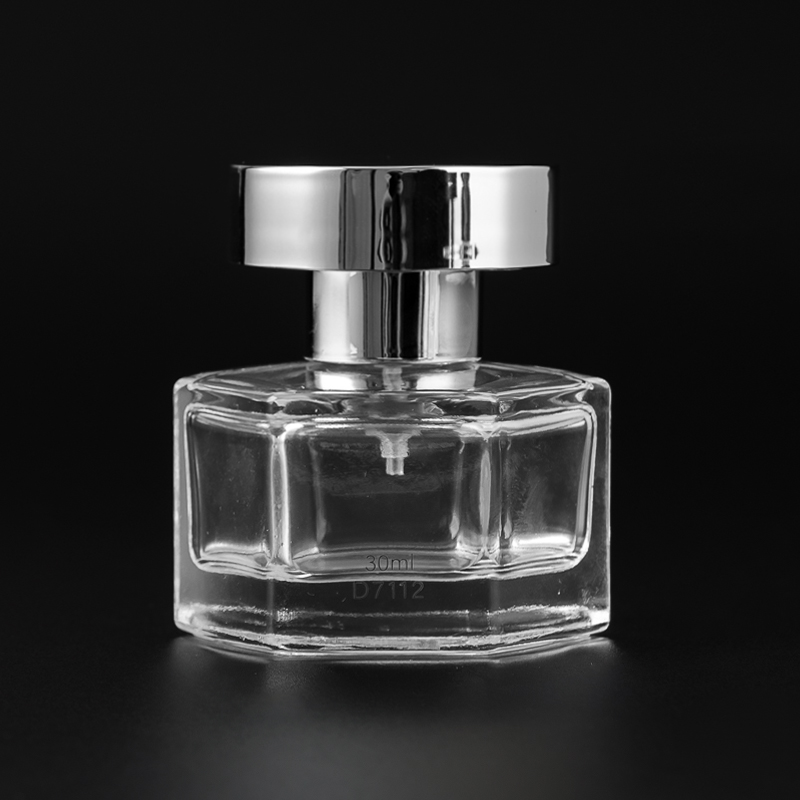 Custom Color Empty Polygonal Glass Perfume Bottles Wholesale