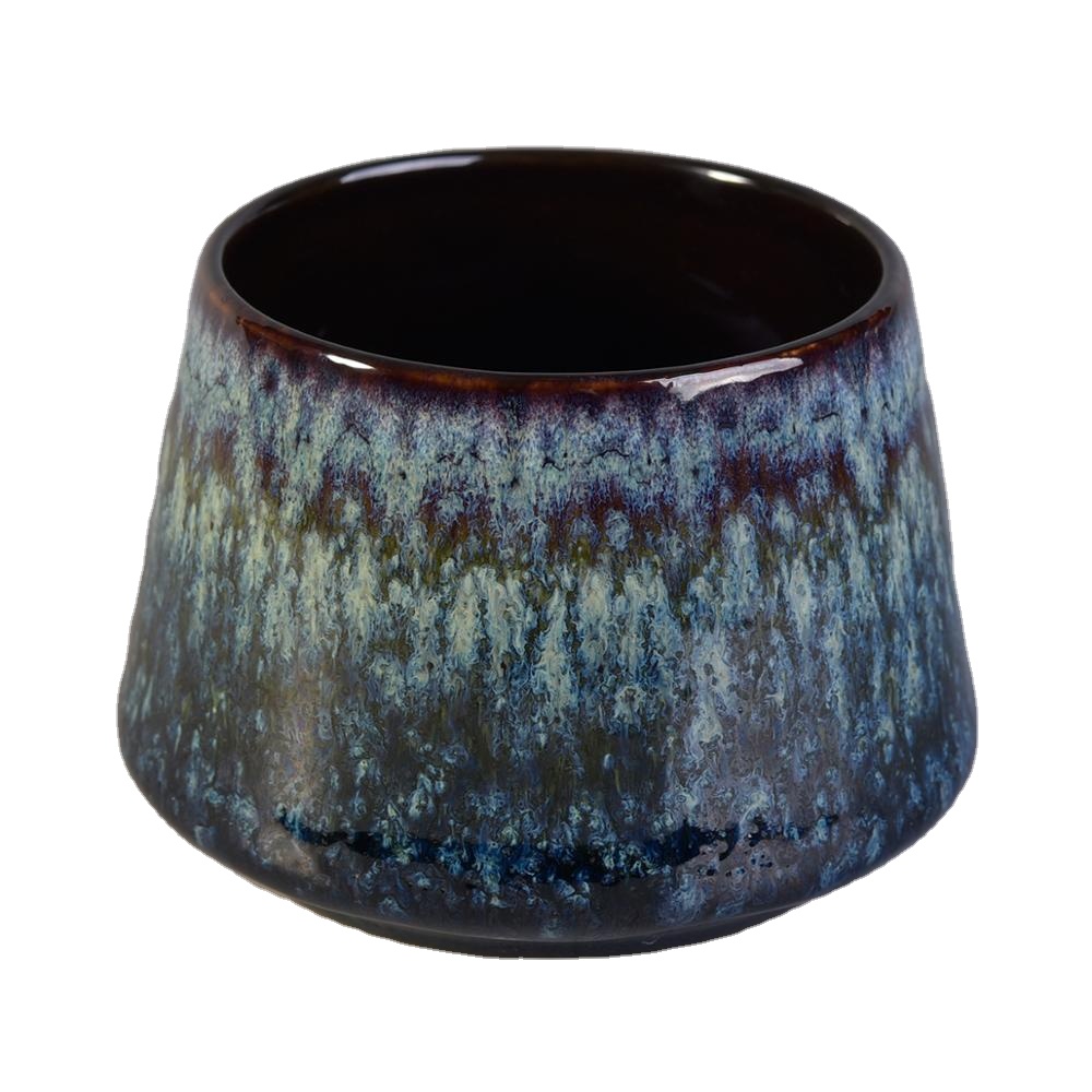 custom 10oz porcelain ceramic holder candle vessel jar for wedding