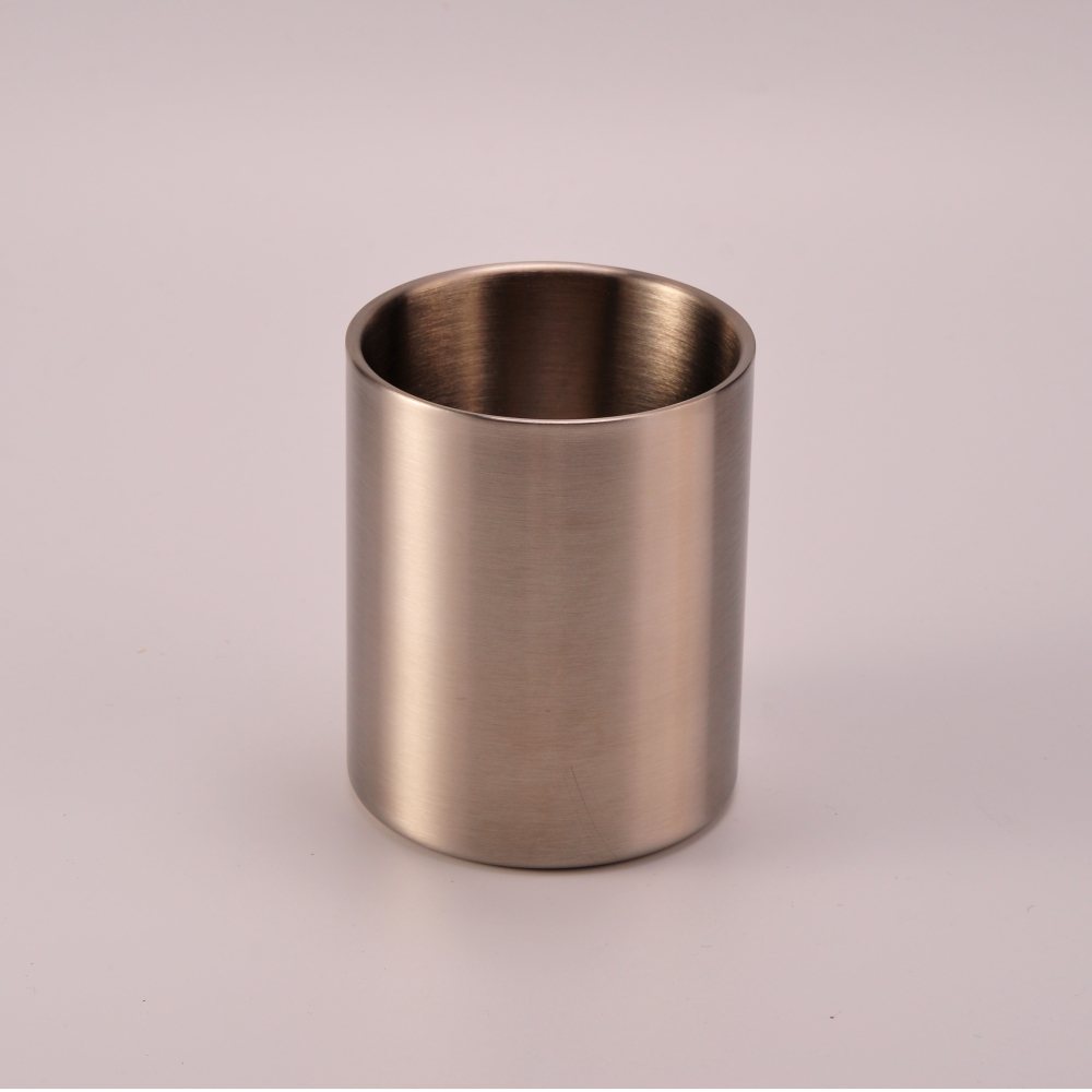Hot sale 12oz straight-side metal candle holders