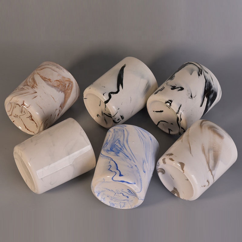 china vintage personalised  restaurant white candelabra candle holder jar