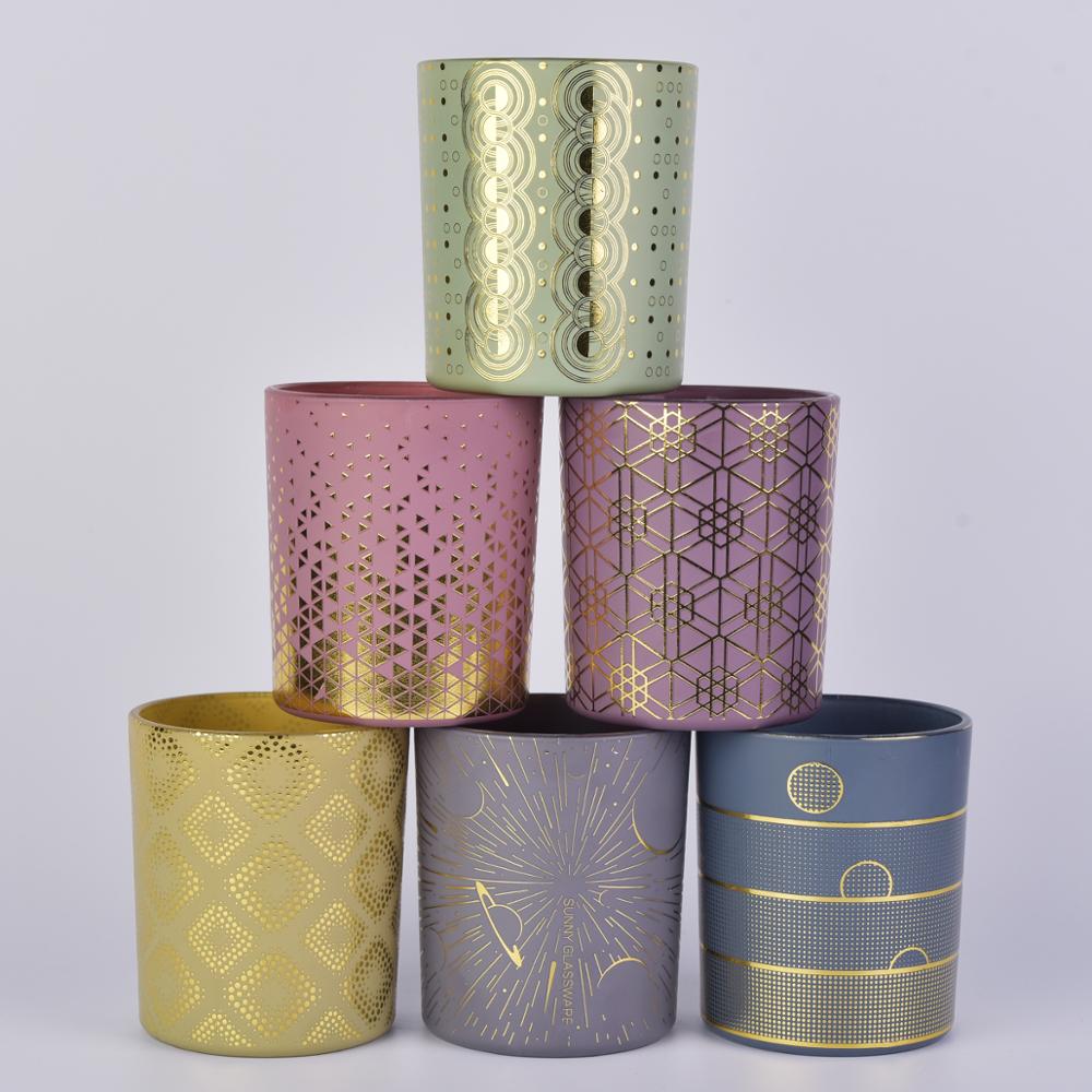 10oz Cylinder Glass Holder For Candle Making