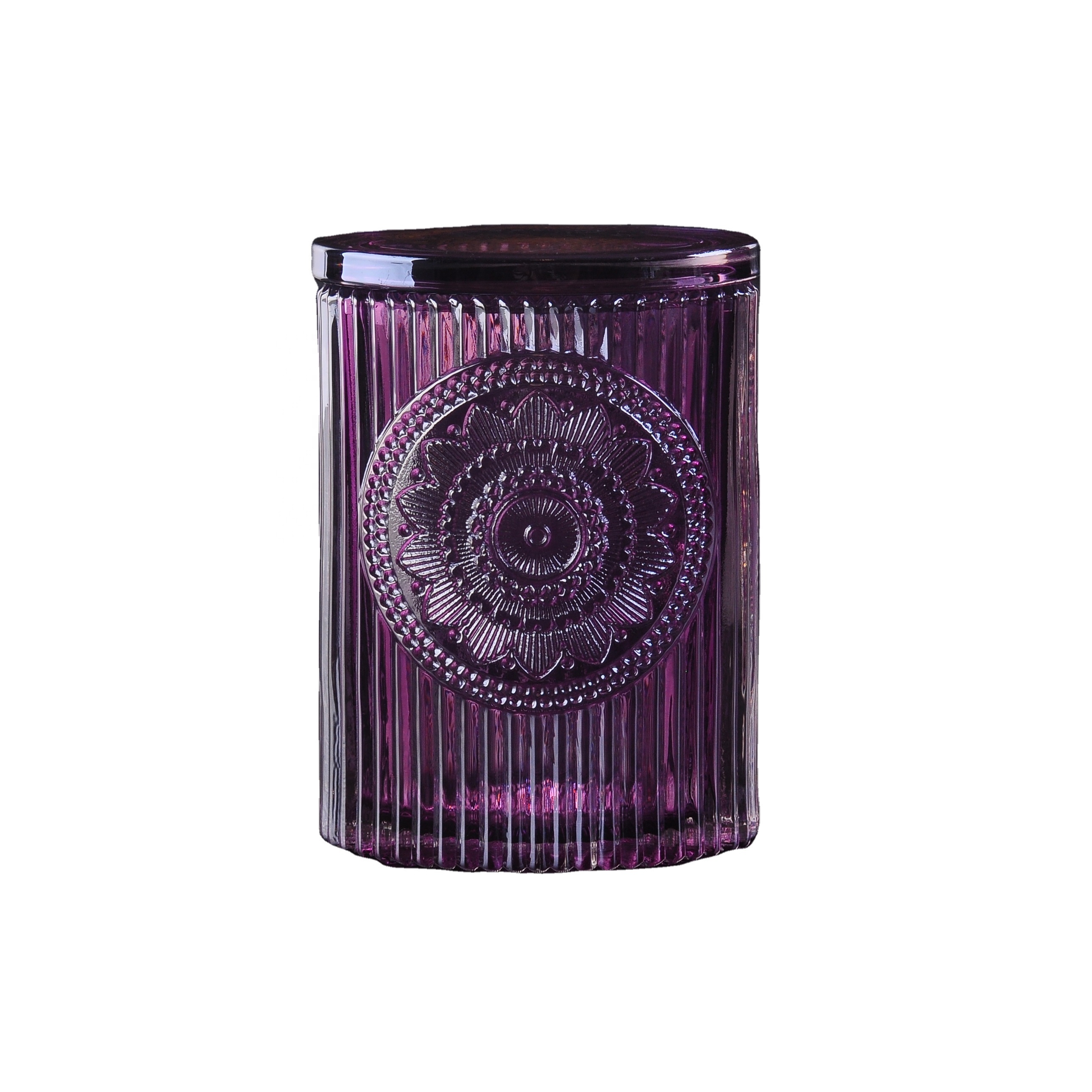 wholesale christmas glass candle jar vessel for candle making