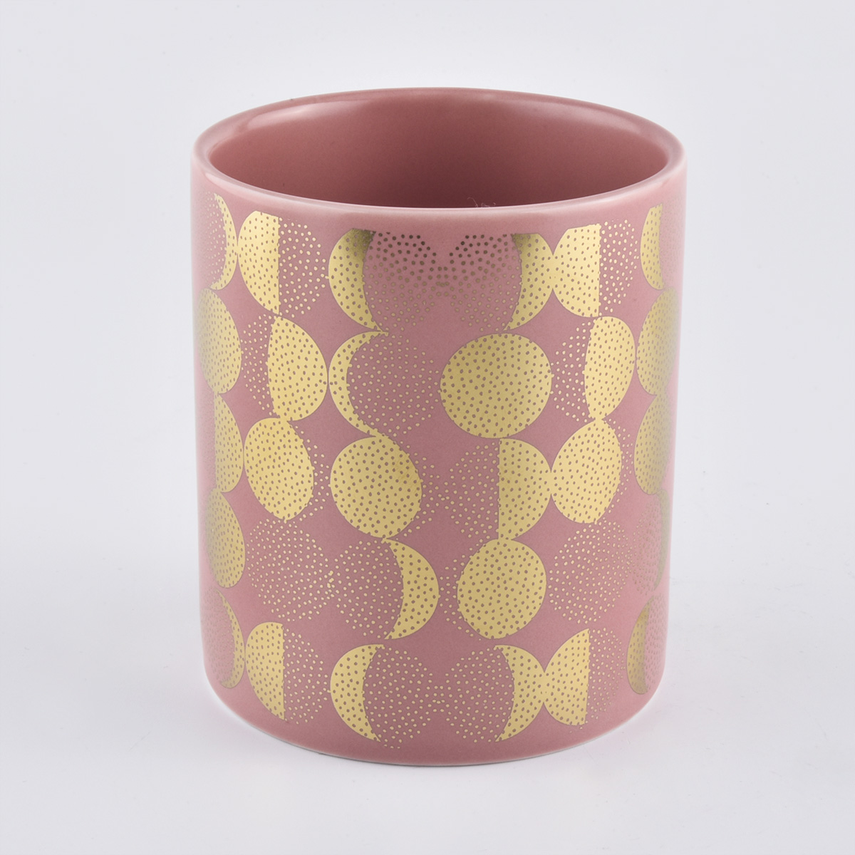 Custom Home decorative Ceramic Vessels Candle Jar Ceramic