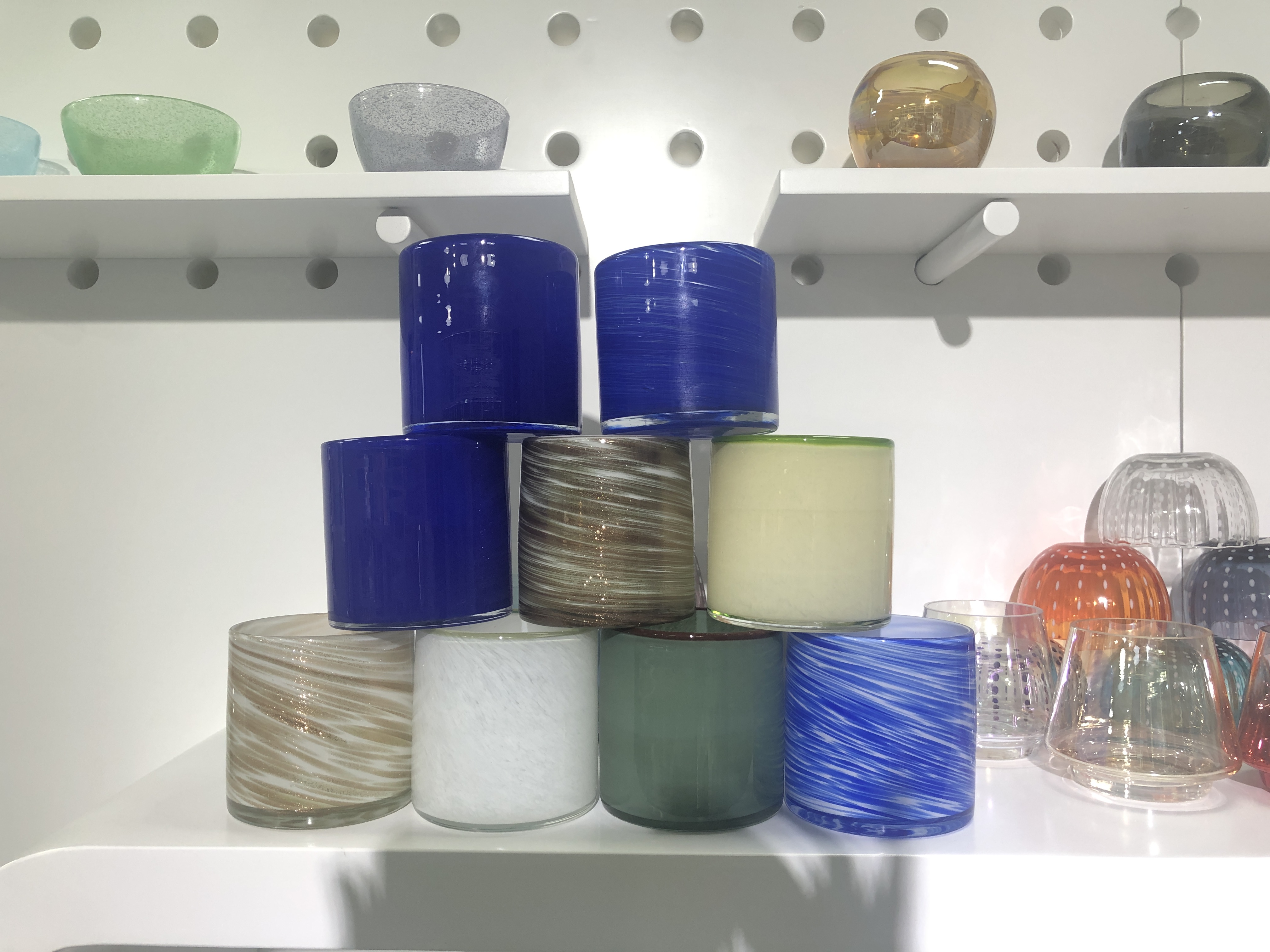 560ml High-end Straight Side Glass Candle Jar Empty