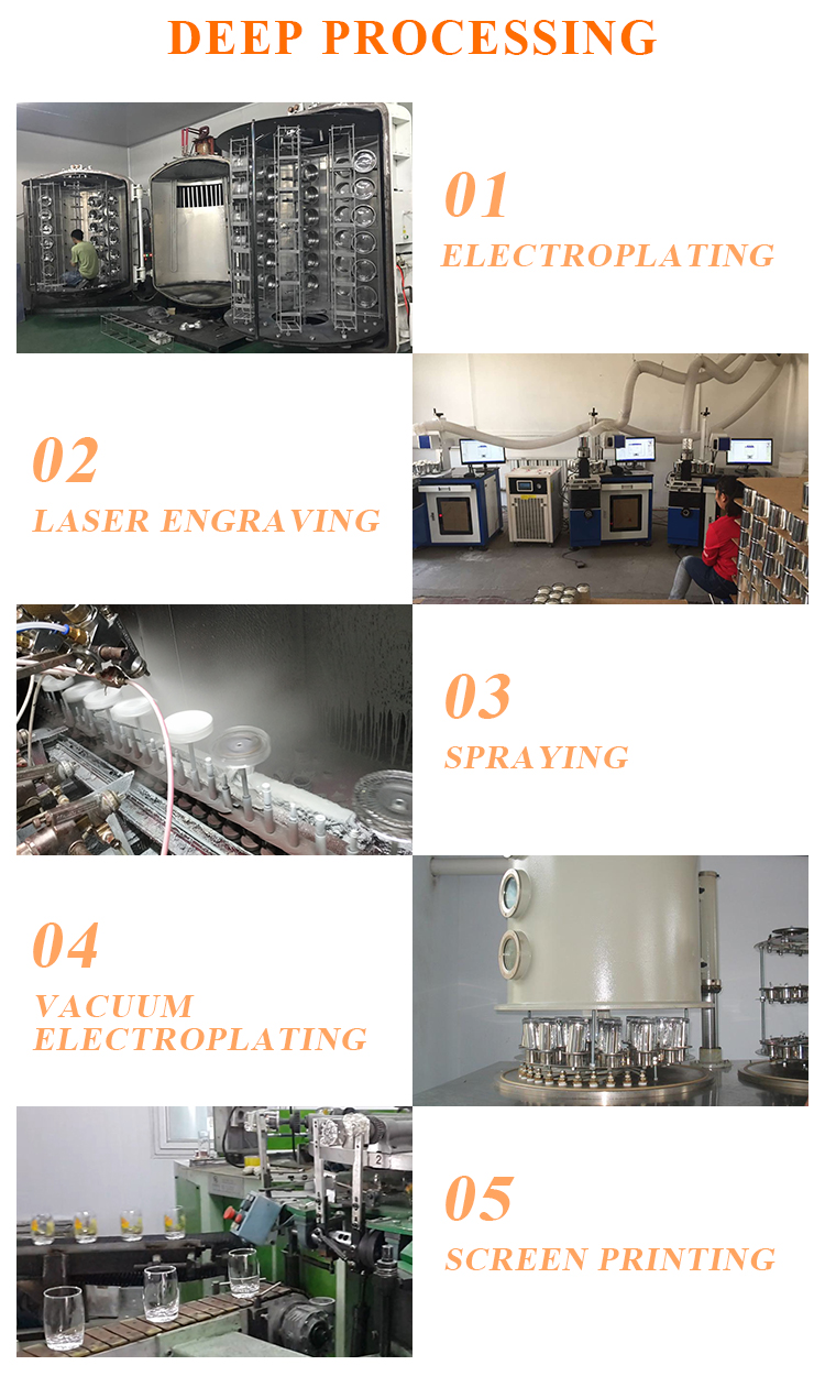 Vertical Stripes Embossed Candle Container Ceramic