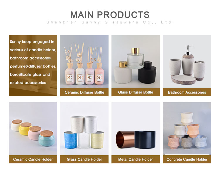 Ceramic Candle Jars For Decoration